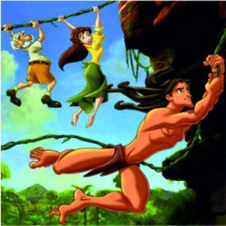 Puzzle magnetic Tarzan